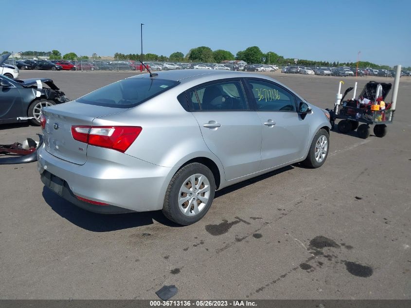 2016 KIA RIO LX - KNADM4A37G6642516