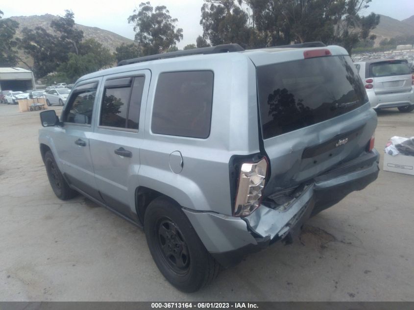 2014 JEEP PATRIOT SPORT - 1C4NJPBA0ED564135