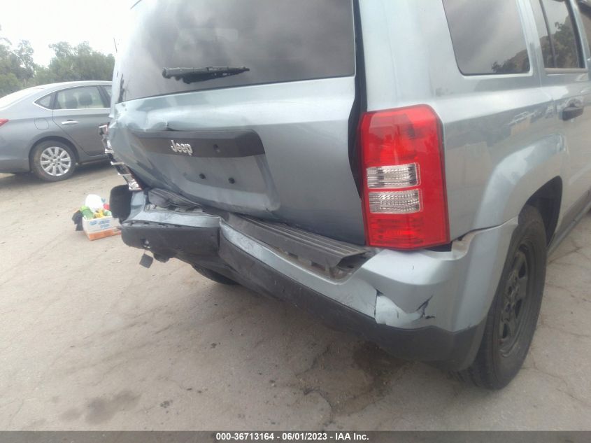 2014 JEEP PATRIOT SPORT - 1C4NJPBA0ED564135