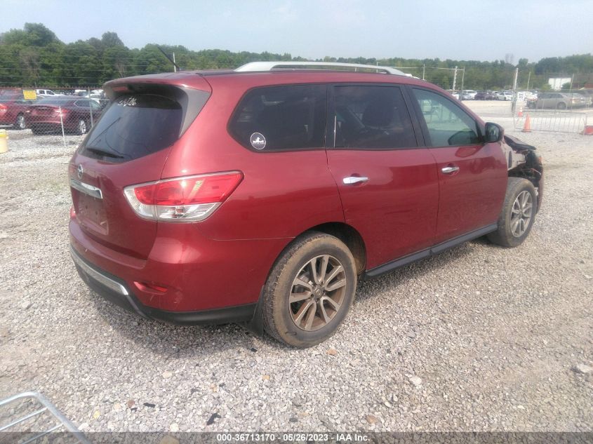 2015 NISSAN PATHFINDER S - 5N1AR2MN7FC674225