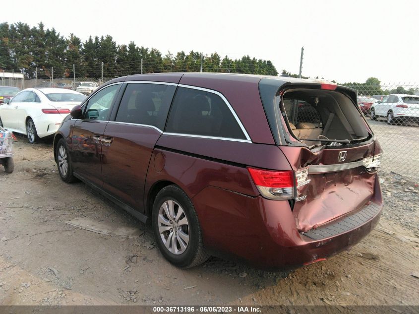 2016 HONDA ODYSSEY EX-L - 5FNRL5H6XGB019882