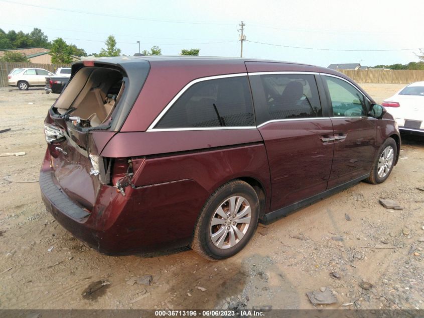 2016 HONDA ODYSSEY EX-L - 5FNRL5H6XGB019882