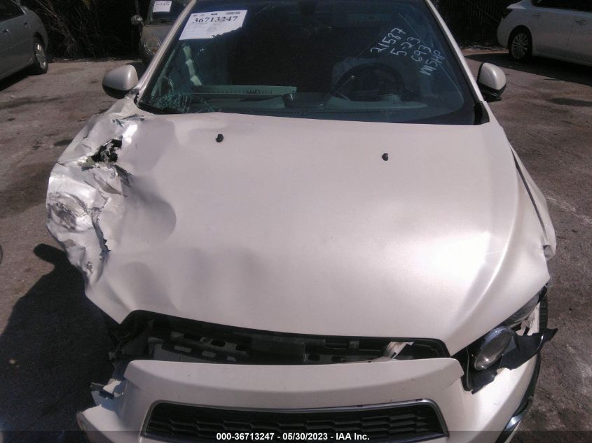 2015 CHEVROLET SONIC LTZ - 1G1JE6SB3F4191253