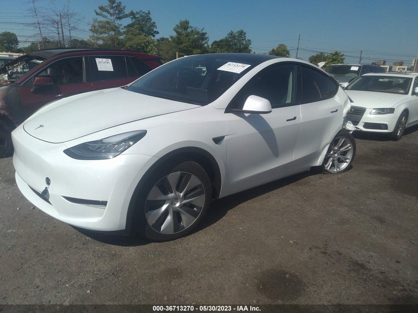 VIN 7SAYGDEE5PA075413 2023 TESLA MODEL Y LONG RANGE