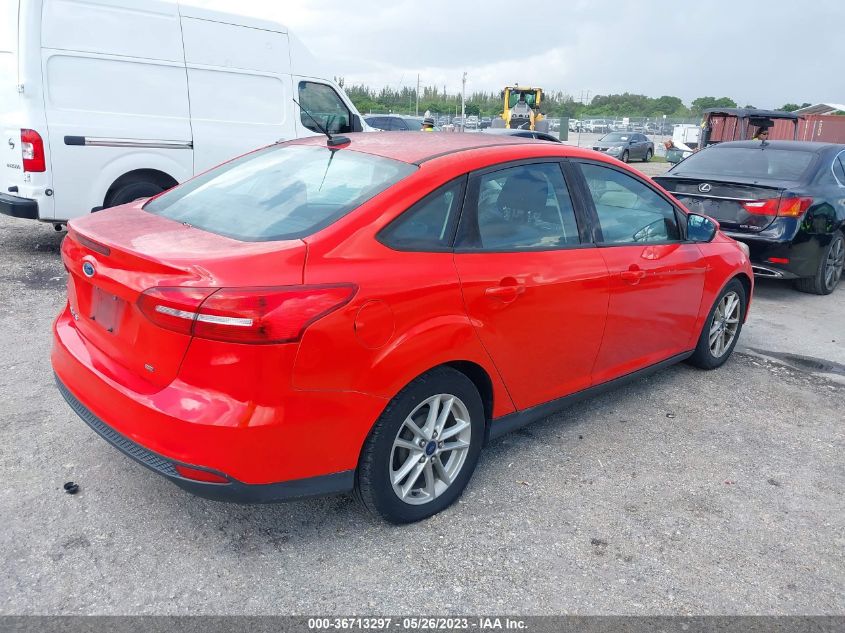 2016 FORD FOCUS SE - 1FADP3F29GL271676