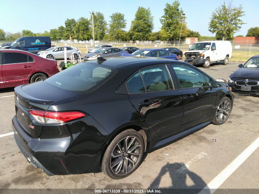 2020 TOYOTA COROLLA SE/NIGHTSHADE - 5YFS4RCE9LP019987
