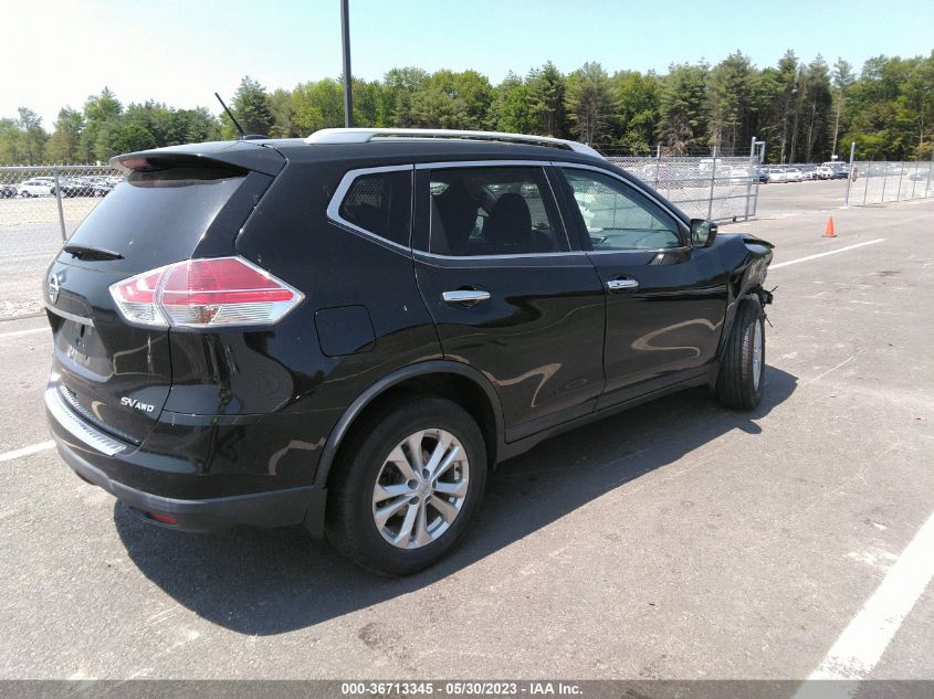 2016 NISSAN ROGUE SV - KNMAT2MV5GP698765