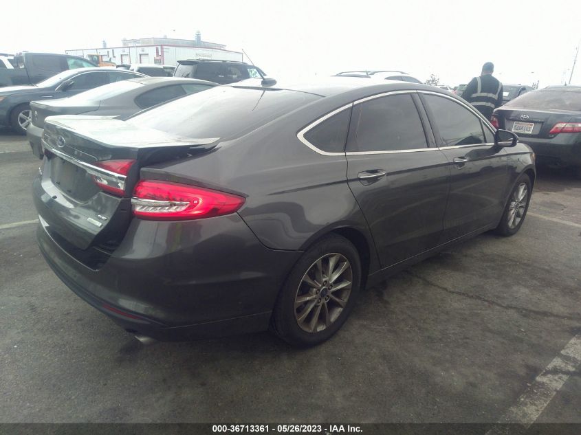 2017 FORD FUSION SE - 3FA6P0HD3HR354223