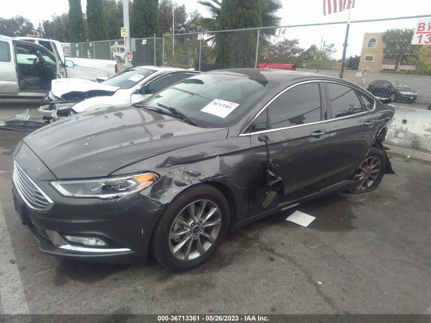 2017 FORD FUSION SE - 3FA6P0HD3HR354223