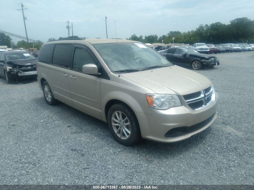 2014 DODGE GRAND CARAVAN SXT - 2C4RDGCG3ER166796