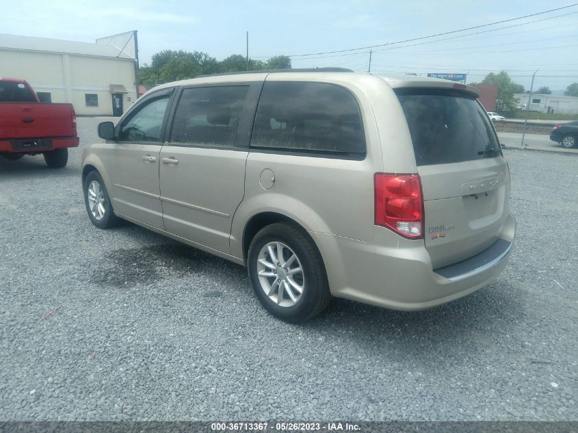 2014 DODGE GRAND CARAVAN SXT - 2C4RDGCG3ER166796