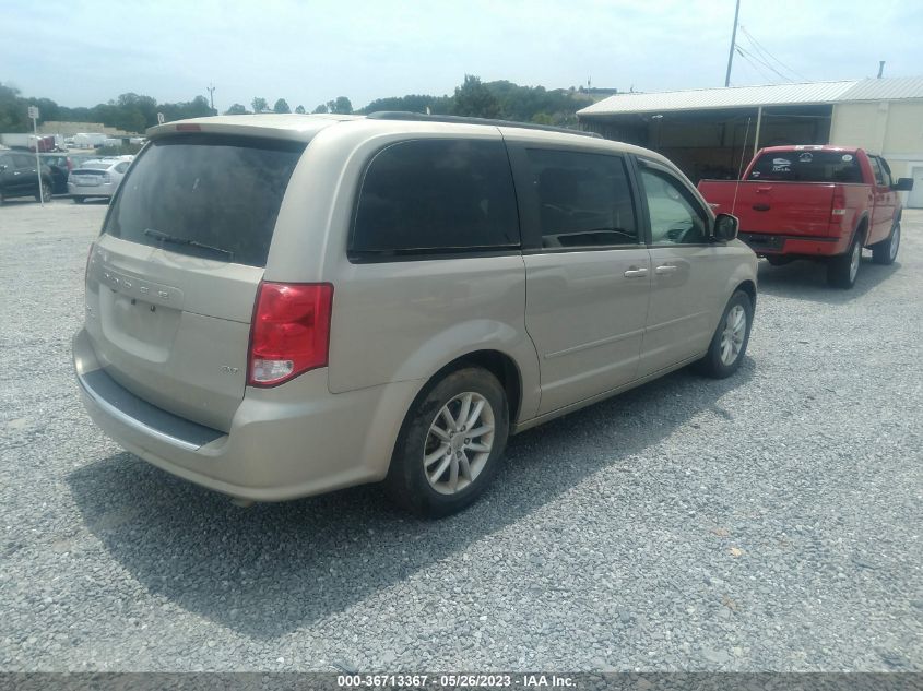 2014 DODGE GRAND CARAVAN SXT - 2C4RDGCG3ER166796