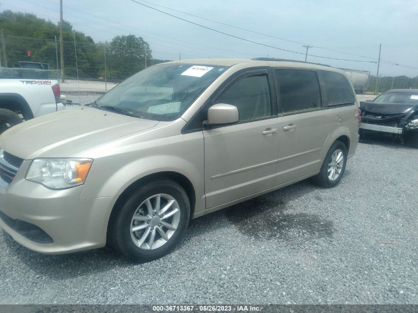 2014 DODGE GRAND CARAVAN SXT - 2C4RDGCG3ER166796