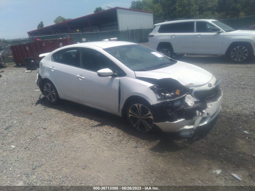 2016 KIA FORTE EX - KNAFX4A8XG5448340