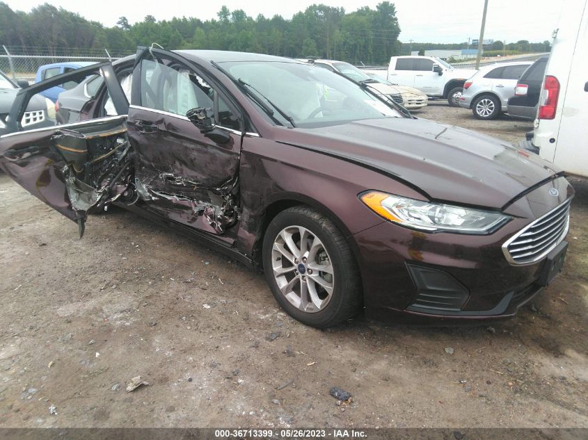 2019 FORD FUSION SE - 3FA6P0HD5KR275062