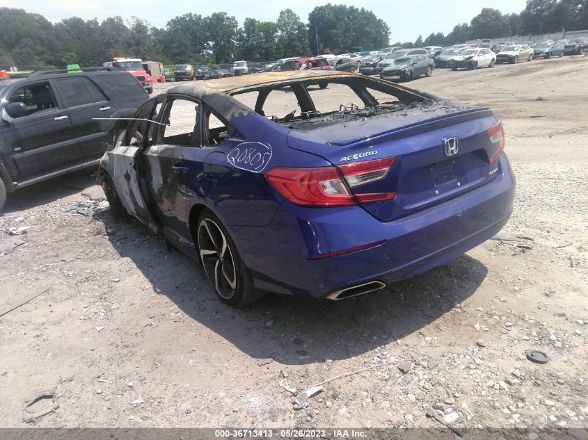 2019 HONDA ACCORD SEDAN SPORT 1.5T - 1HGCV1F32KA140295