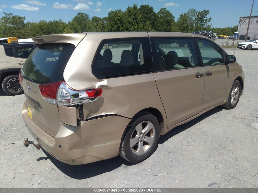 2013 TOYOTA SIENNA L - 5TDZK3DC9DS367179