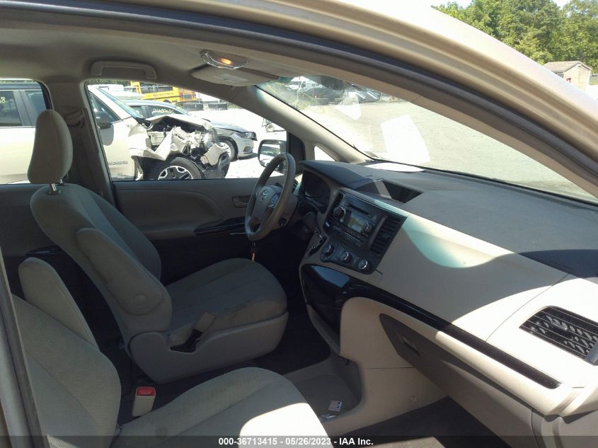 2013 TOYOTA SIENNA L - 5TDZK3DC9DS367179