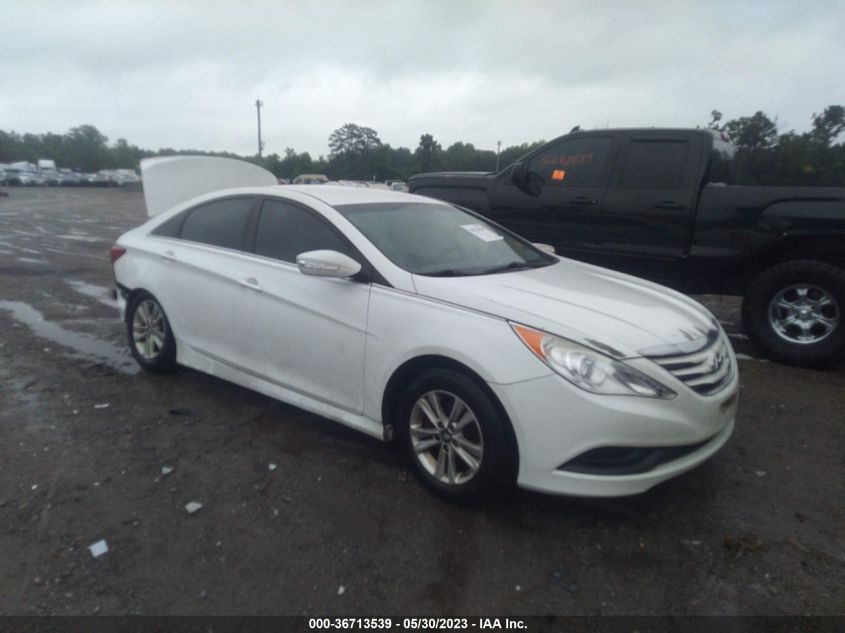 2014 HYUNDAI SONATA GLS - 5NPEB4AC7EH923182