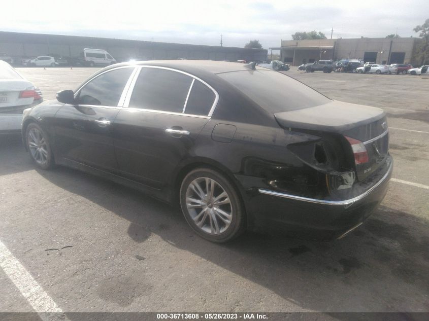 2013 HYUNDAI GENESIS 3.8L - KMHGC4DD3DU232760