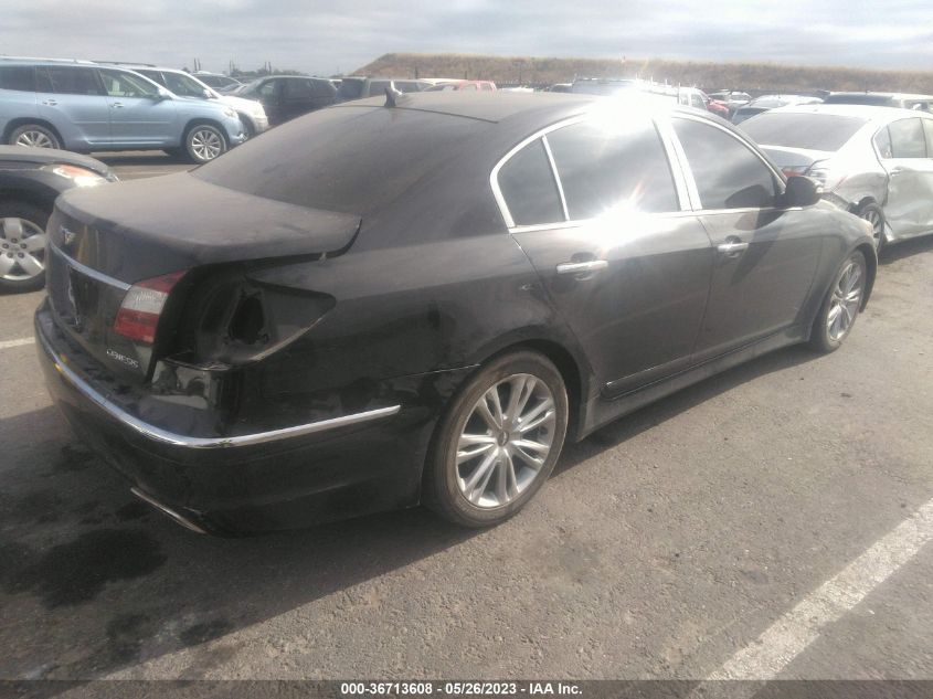 2013 HYUNDAI GENESIS 3.8L - KMHGC4DD3DU232760