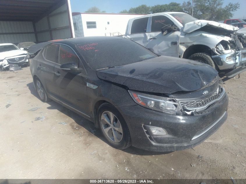 2015 KIA OPTIMA HYBRID - KNAGM4AD2F5082351