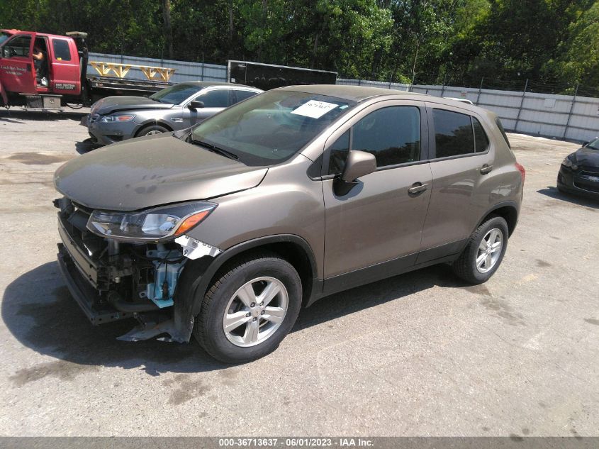 2021 CHEVROLET TRAX LS - KL7CJNSB8MB335505