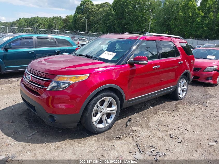 2015 FORD EXPLORER LIMITED - 1FM5K8F83FGC49643