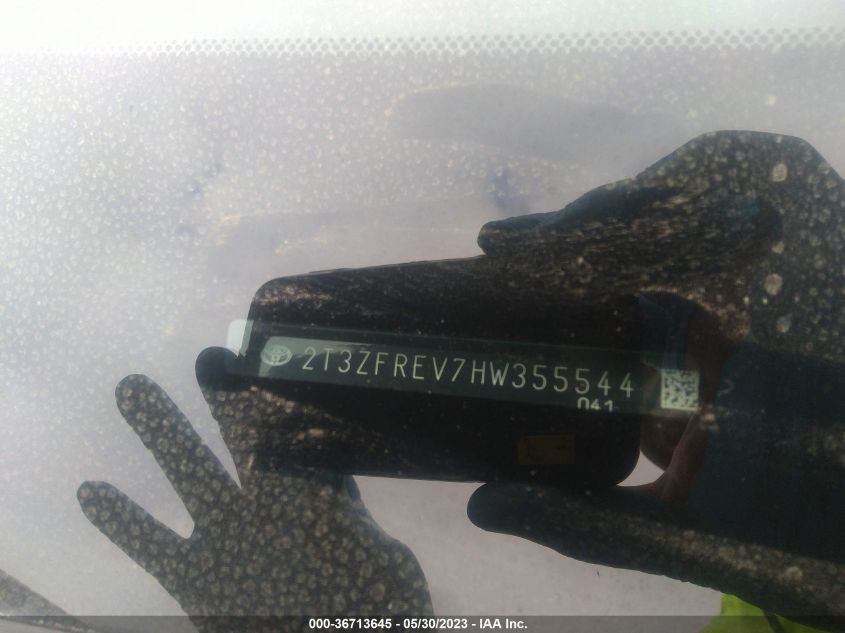 2017 TOYOTA RAV4 LE - 2T3ZFREV7HW355544