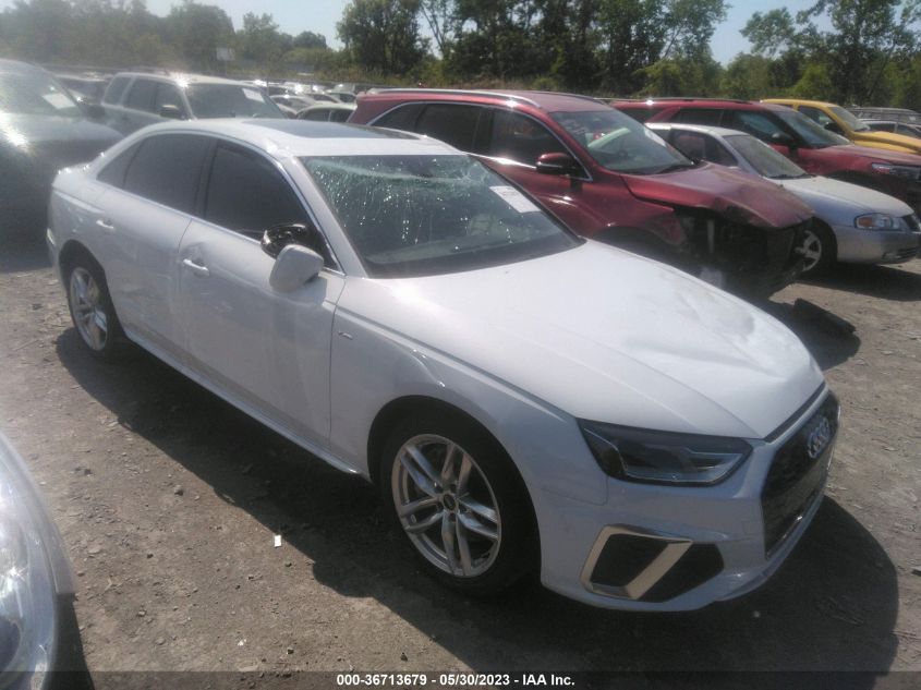 WAUDAAF43MN007254 AUDI A4 SEDAN S LINE PREMIUM 2021