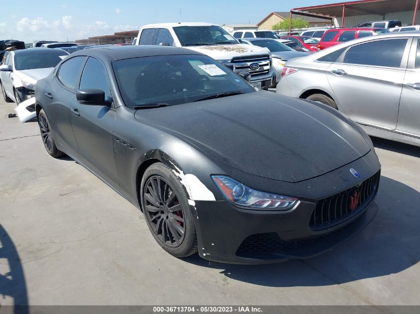 2015 MASERATI GHIBLI - ZAM57XSA6F1139029