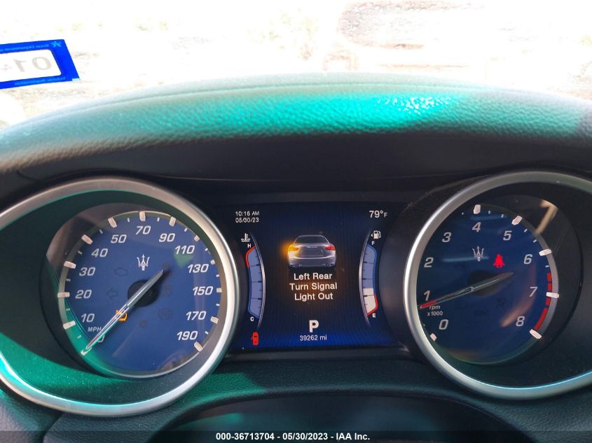 2015 MASERATI GHIBLI - ZAM57XSA6F1139029