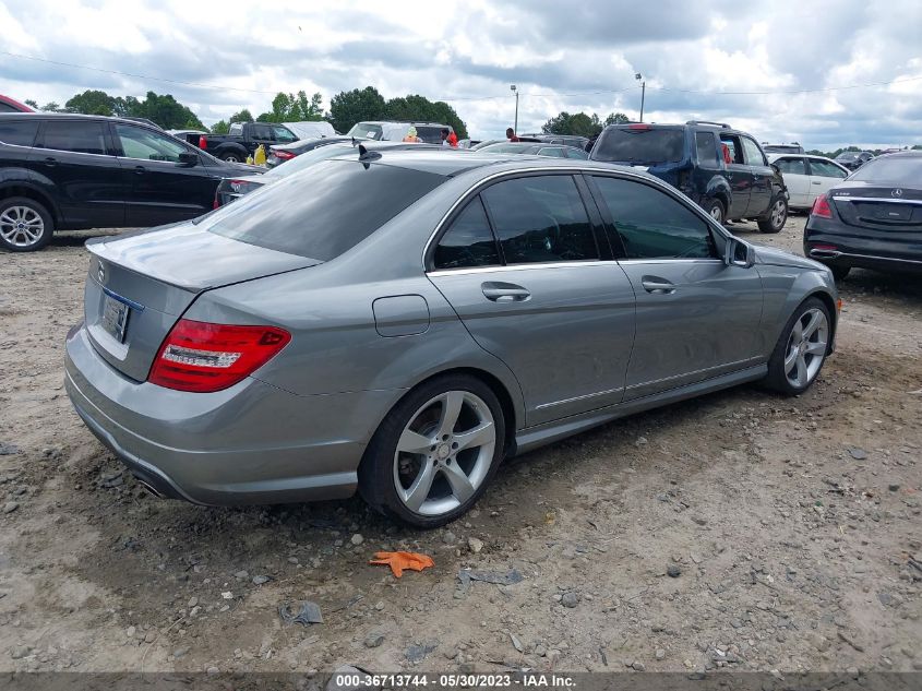 2014 MERCEDES-BENZ C-CLASS C 350 SPORT - WDDGF5HB4EA891935