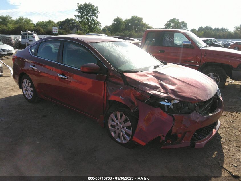 2016 NISSAN SENTRA SV - 3N1AB7APXGY299583