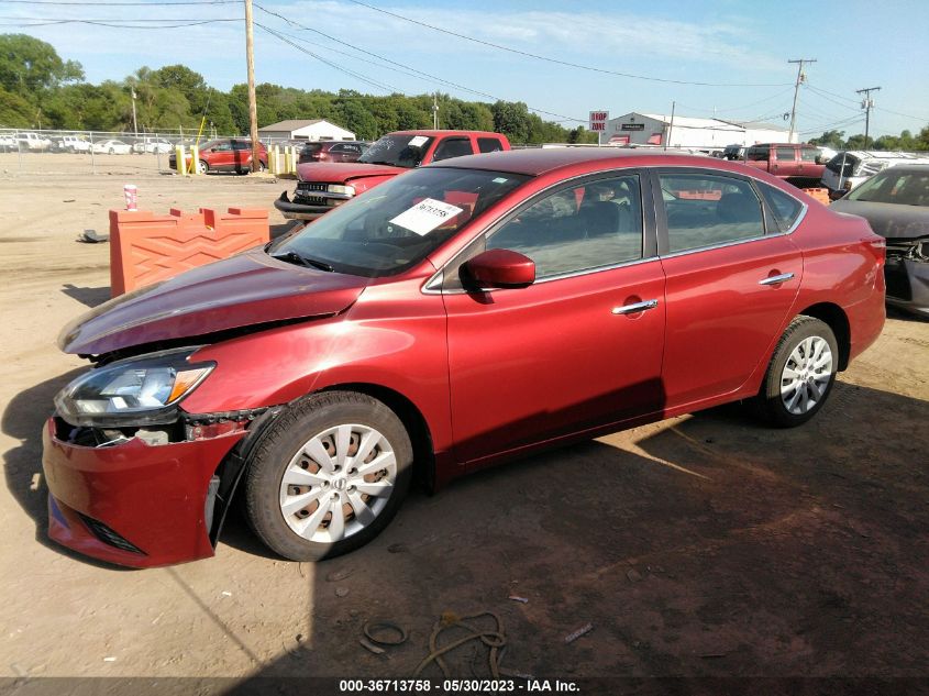 2016 NISSAN SENTRA SV - 3N1AB7APXGY299583