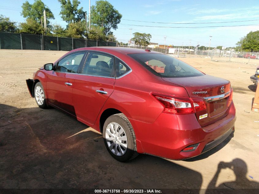 2016 NISSAN SENTRA SV - 3N1AB7APXGY299583