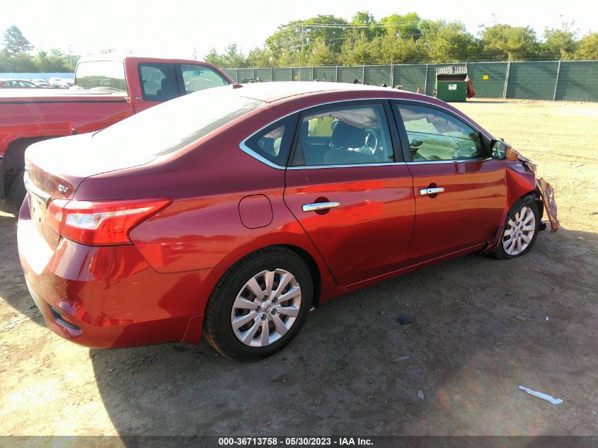 2016 NISSAN SENTRA SV - 3N1AB7APXGY299583