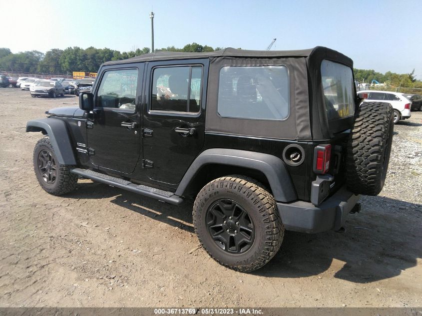 2014 JEEP WRANGLER UNLIMITED SPORT - 1C4BJWDGXEL148131