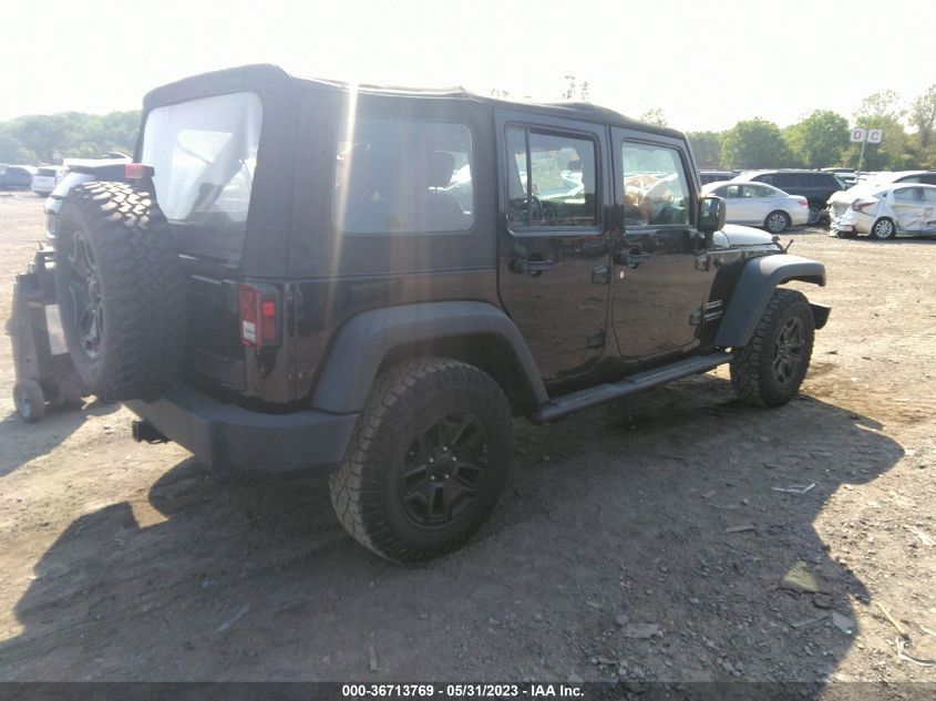 2014 JEEP WRANGLER UNLIMITED SPORT - 1C4BJWDGXEL148131