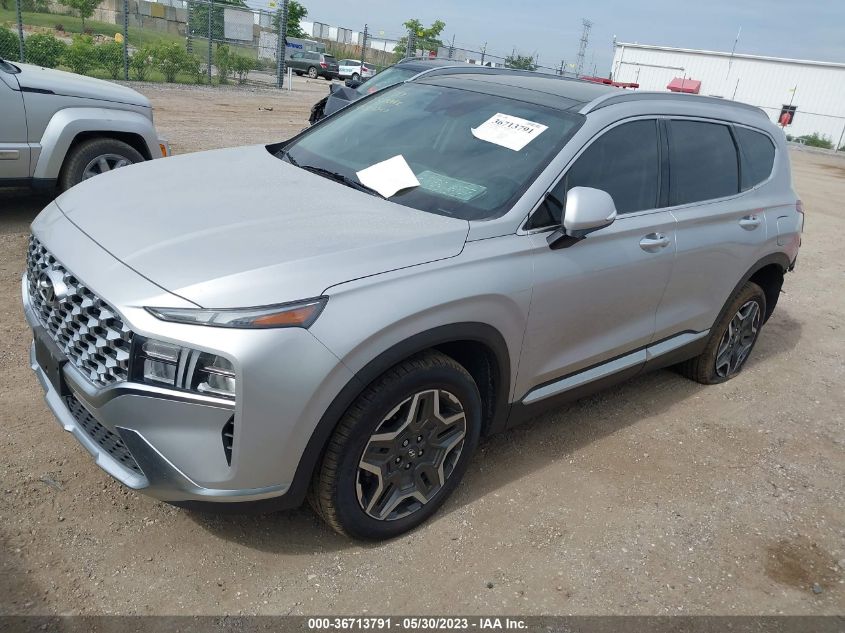 2021 HYUNDAI SANTA FE HYBRID SEL PREMIUM - KM8S3DA14MU002620