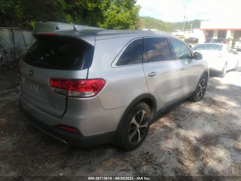 2016 KIA SORENTO EX - 5XYPH4A57GG183877