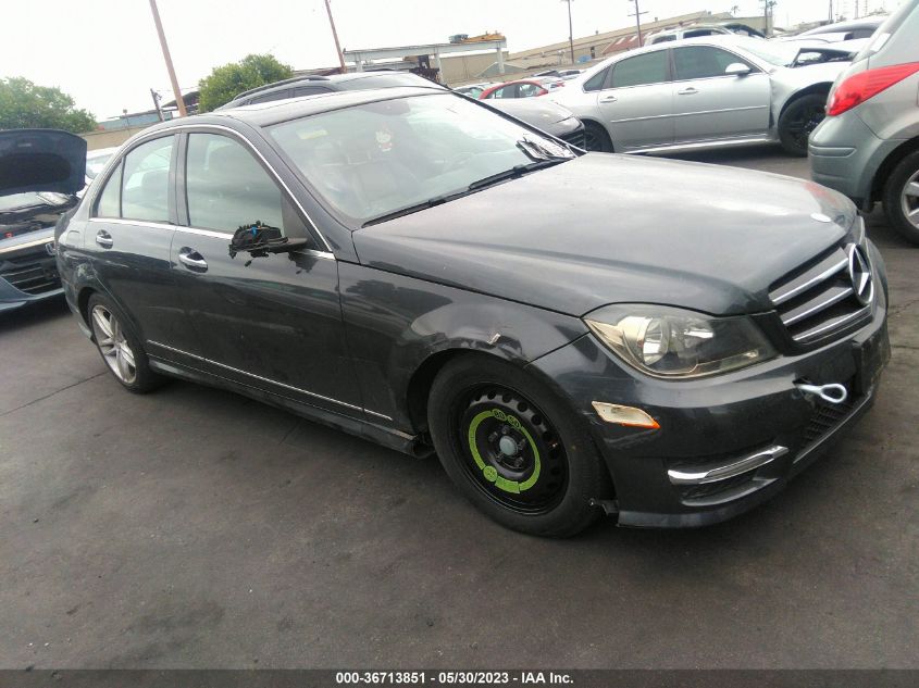 2014 MERCEDES-BENZ C-CLASS C 250 - WDDGF4HB9ER325281