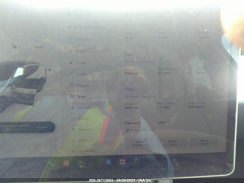 2023 TESLA MODEL Y LONG RANGE - 7SAYGDEE4PA077170