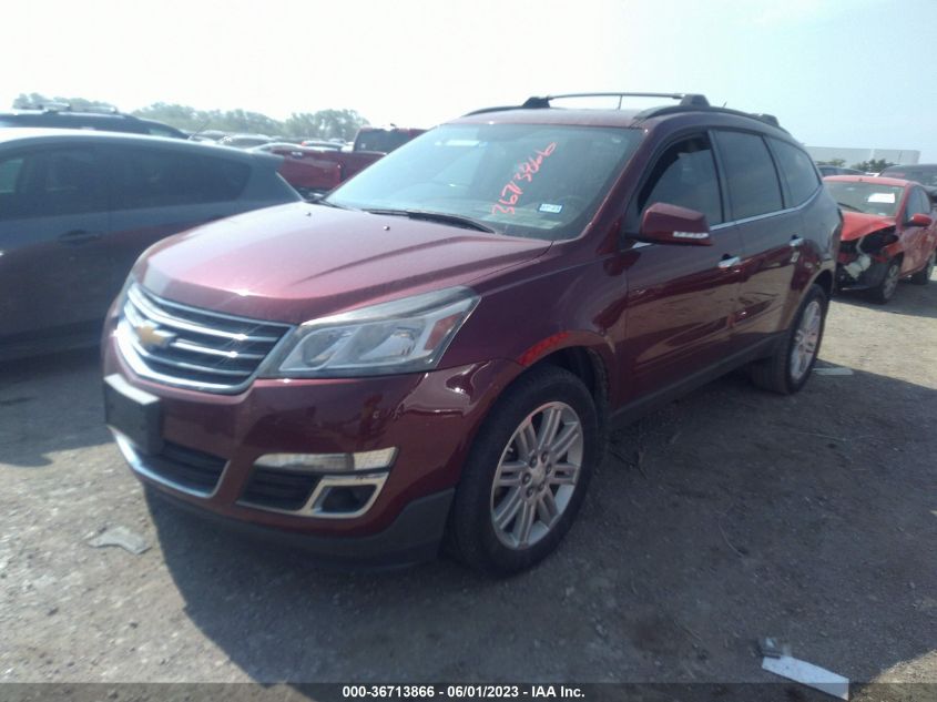2015 CHEVROLET TRAVERSE LT - 1GNKRGKD3FJ126466