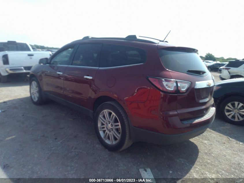 2015 CHEVROLET TRAVERSE LT - 1GNKRGKD3FJ126466