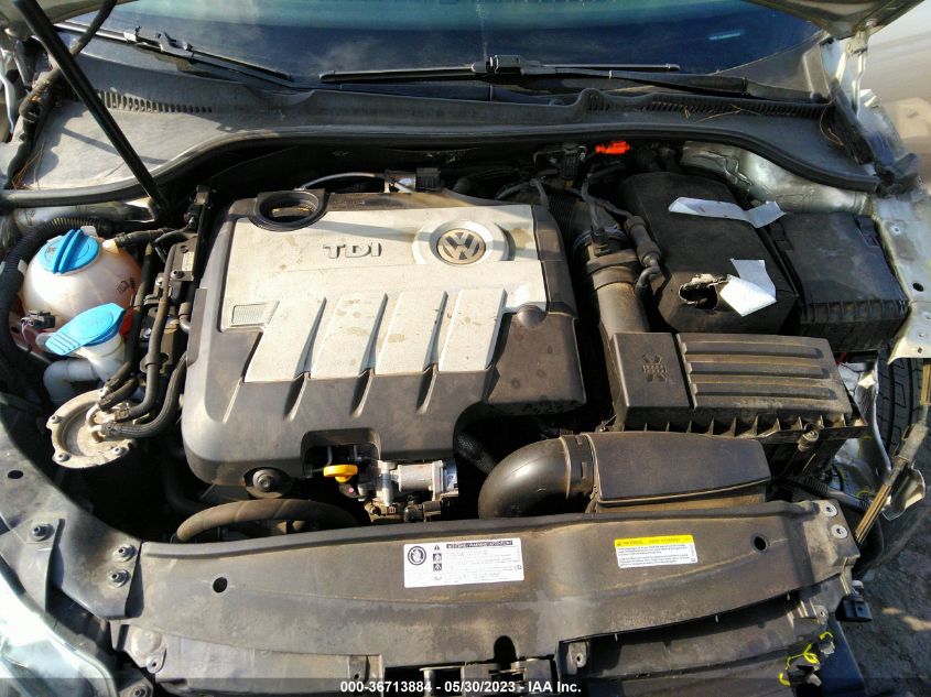 2014 VOLKSWAGEN JETTA SPORTWAGEN TDI W/SUNROOF & NAV - 3VWML7AJ8EM624929