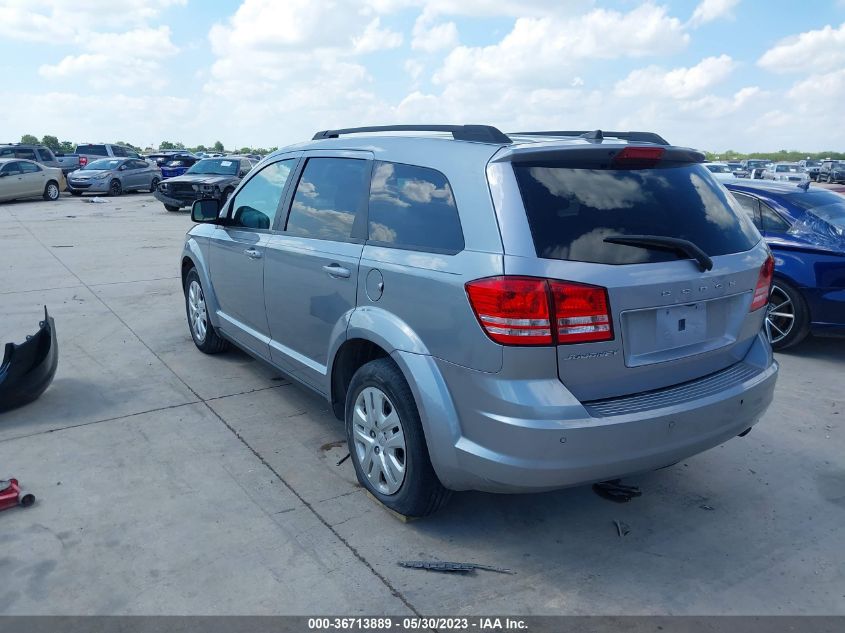 2020 DODGE JOURNEY SE VALUE - 3C4PDCABXLT276469
