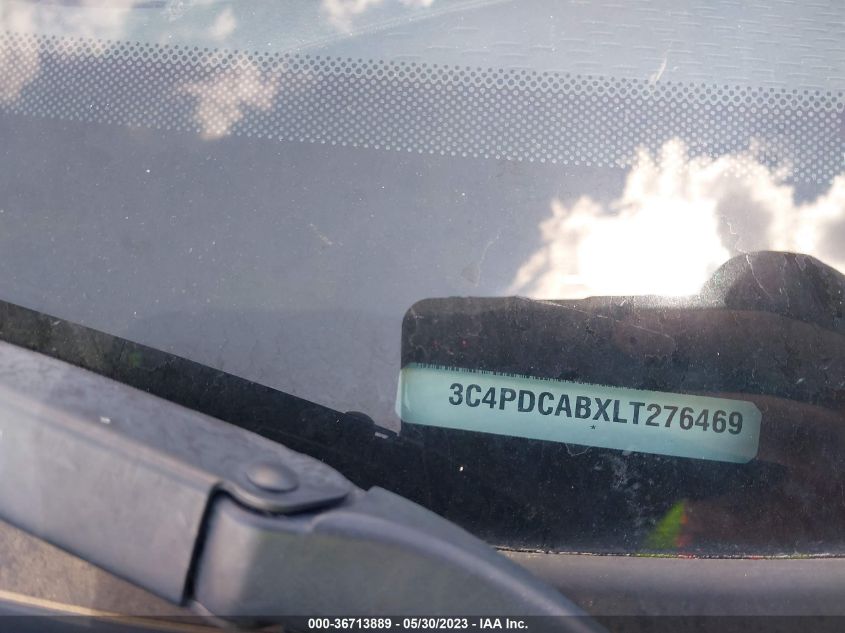 2020 DODGE JOURNEY SE VALUE - 3C4PDCABXLT276469