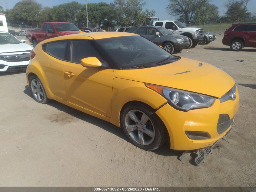 2015 HYUNDAI VELOSTER - KMHTC6AD4FU229660