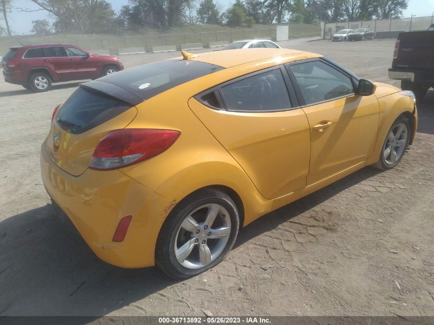 2015 HYUNDAI VELOSTER - KMHTC6AD4FU229660